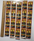 20 Bracer Tobacco Tags In 5 Uncut Strips Original Unused Label Sticker