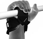 Buka Weight Lifting Reverse Hook Wrist Straps Hand Bar Grip Support Gym Wraps