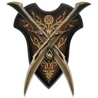 2pc Lord Of The Rings Officially Licensed Fighting Knives Of Tauriel Elven Sword