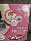 New Playskool Magic Tea Party  Tea Time For 4 Friends  Damaged Box