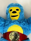 Keymonito Plush Fur Toy Doll Figure Mexican  Lucha Libre Luchador Wrestling New