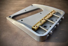 Van Dyke-harms Telecaster Hybrid Bridge With Front Attachment And Compensated Sa