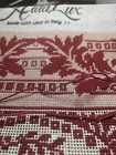 Zweigart Orange Line Blank Mono Deluxe 18-mesh White Needlepoint Canvas 20x 18
