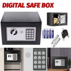 Digital Electronic Safe Box Keypad Lock Security Home Office Cash Jewelry Gun Us