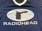 Vintage 1995 Radiohead The Bends Tour Ringer T-shirt L