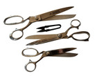 8  10  12  Professional Tailor Sewing Shears Scissors 3pcs Excellent