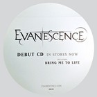 Vintage Evanescence Promo Sticker Debut Album Fallen Metal Goth Alternative Y2k