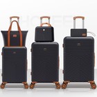 Luggage Sets 6 Piece With Tsa Lock Carry On Suitcase Hardshell Abs pc For Travel