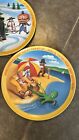 Vintage 1977 Mcdonald s Ronald Mcdonald Plastic Collectors 3 Plates