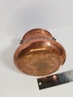 Vintage Hammered Solid Copper Pail Brass Handle 5 5  Pot Bucket Turkish Turkey