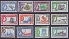 Gilbert   Ellice Islands 1956 Sc 61-72 Mnh Set