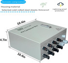 Hardcover Solar Combiner Box With 4 Strings  80 A Circuit 4 String 80a