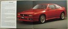 Maserati Shamal Car Sales Brochure C1990 Ref Z109 Italian Text