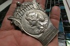 Antique French Art Nouveau Bronze Medal  marianne  By Bottee 78mm X 58mm C  1925
