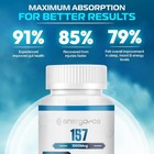 157 Capsules     Non-gmo  Gluten-free     60 Count Bottle