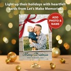 Personalized Photo Christmas Cards With Envelopes - Premium Quality - 5x7-202   