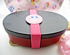 Set Of 6 Kirby Cooler Bag  Onigiri Case Belt Chopsticks Lunch Box Bento
