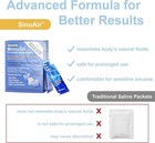 Saline Powder For Sinus Rinse Nasal Wash Squeeze Bottle And Neti Pot 180 Packets