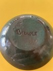 Vintage Mcm Enamel On Copper Trinket  Dish  - Signed - Brower