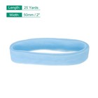 25 Yards Stiff Horsehair Braid 2 Inch Wide For Polyester Lake Blue