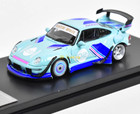 Zd Sw 1 64 Green 911 Rwb 993  2 Luminous Sports Model Diecast Metal Car Bn