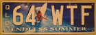 Queensland Australia Qld License Plate - Endless Summer