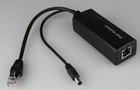 Active  power Over Ethernet  Poe Splitter 10 100mbps 12v 1a Output 48v Midspan