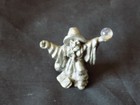 Wizard Pewter Figurine Fantasy Crystal Decorative Collectible New 