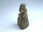Old Metal Rare Phra Pidta Buddha Yant Statue Luck Fetish Talisman Thai Amulet
