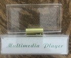 Mp 3 Music Mini Player Gold With Belt Clip For Walking Or Running