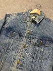 Vintage 70s 80s Lee Riders Blue Denim Jacket Made In Usa Sz Med Patd-153438