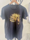 Tina Turner   Graphic T-shirt Gold Portrait Print W     tina    Back Print Size S