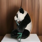 Fao Schwarz Panda Plush Stuffed Animal Toy s R Us Eating Bamboo Shoot Rare Jumbo