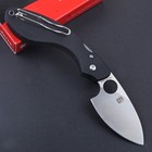 C207 Black G10 Handle Satin Vg10 Blade Lock Back Light Weight Pocket Knife Fold