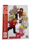 Hape Happy Family Dollhouse Set Award Winning Doll Family Set  Brand New In Box