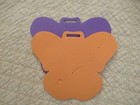 Foam Butterfly Assortment For Arts And Crafts  35 Butterflies 4 Colors 