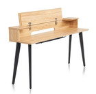 Gator Frameworks Elite Series 88-note Keyboard Desk With Flip-top Design  Maple