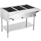 Secondhand Commercial Steam Table 3 Pans 10 500btu Gas Food Warmer Ng Lp