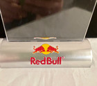 Red Bull Acrylic Table Display Menu Holder Bar Mancave New Never Used