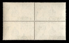 Bermuda 1953 Qe2 Sc 152 Royal Visit Phaeton Bird Mnh Vf Bl4 Block Cv 20