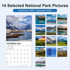 Calendar 2026 - Wall Calendar From January 2026 To December 2026  2026 Calendar