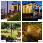 1 Pc Solar Powered Hot Air Balloon Torch Lanterns Light-solar Hanging Light