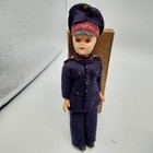 Salvation Army Dolls 7  Girl   Boy Navy Blue Outfits For Party Or Repair Vintage