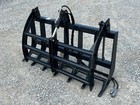 60  Root Rake Clam Grapple Attachment Fits Compact Tractor Loader Quick Attach