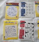 Lot Of 16 Vtg  Aunt Martha s Hot Iron Transfer Patterns Embroidery Nice Variety 