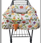 Boppy Shopping Cart   High Chair Cover  Farmers Market  W  Carrot Toy - Padded
