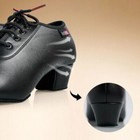 Men Latin Dance Shoes Black Low Heels Ballroom Dancing Shoes Rumba Modern Shoes