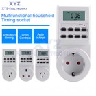 Programmable Socket Electronic Timer Kitchen Timing Switch Automatic Power Off