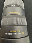 Sigma Apo 50-500mm F 4-6 3 Lens Ex Dg For Sigma Mount Only Fits Sigma Cameras   