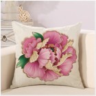 1pc 45x45cm Square Pillow Case Cushion Cover Floral Bedding Living Room Decor